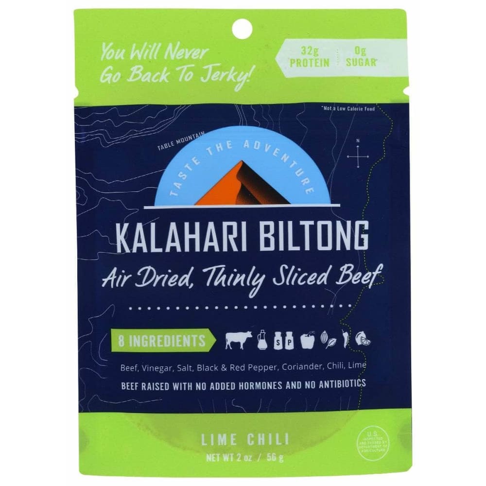 KALAHARI BILTONG KALAHARI BILTONG Biltong Lime Chili, 2 oz