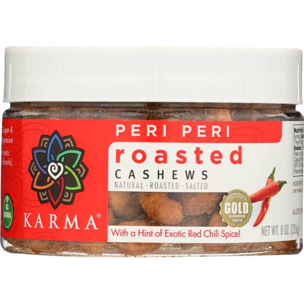 Karma Karma Cashews Peri Peri Roasted, 8 oz