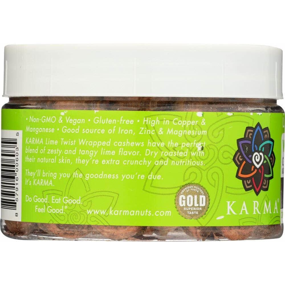 Karma Karma Lime Wrapped Cashews, 8 oz