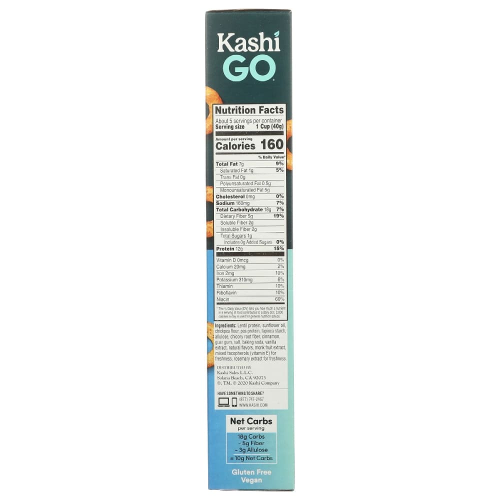 KASHI GO: Cereal Protein Cinn Vanll 7 oz - Grocery > Breakfast > Breakfast Foods - Kashi Go