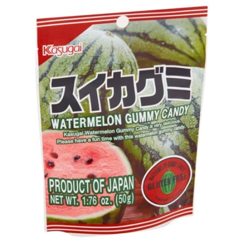 KASUGAI: Gummy Watermelon 1.76 oz - Grocery > Chocolate Desserts and Sweets > Candy - KASUGAI