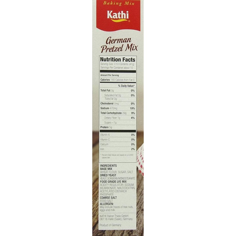 KATHI Grocery > Cooking & Baking > Baking Ingredients KATHI: German Pretzel Mix, 14.6 oz