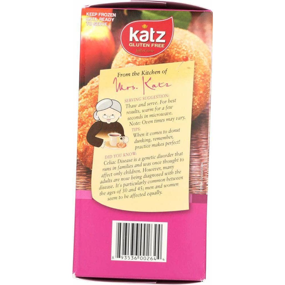 Katz Katz Gluten Free Cinnamon Donuts, 10.5 oz