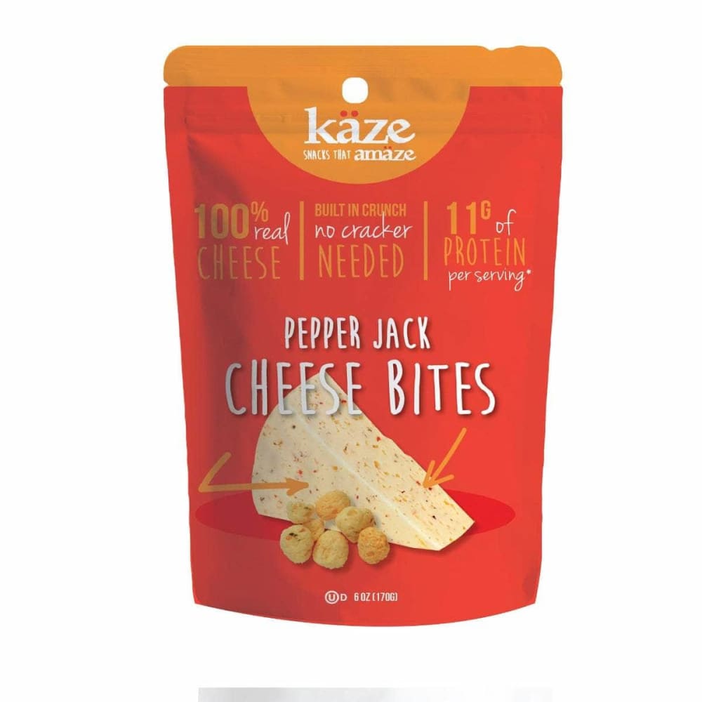 KAZE Grocery > Snacks > Chips KAZE: Pepper Jack Cheese Bites, 6 oz