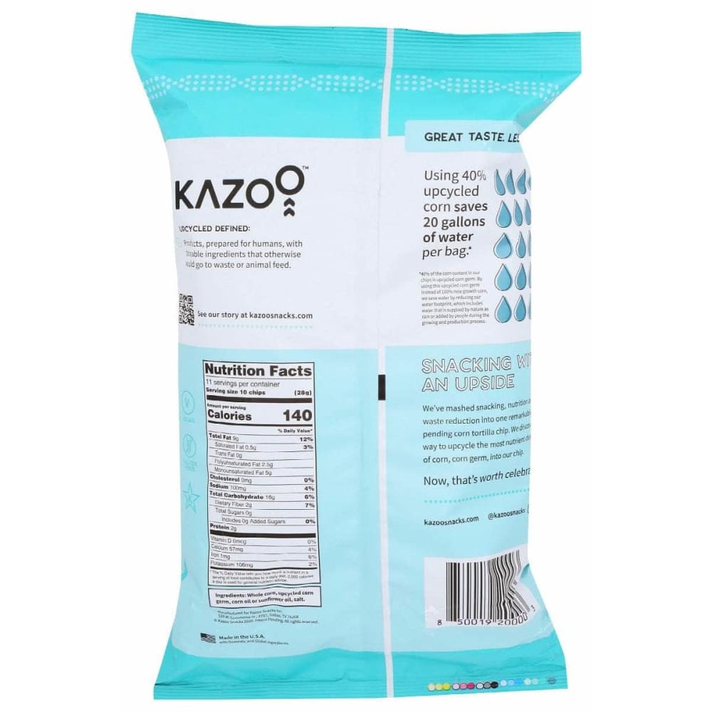 KAZOO Grocery > Snacks > Chips > Tortilla & Corn Chips KAZOO: Restaurant Style Tortilla Chips, 11 oz