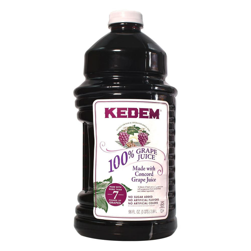 Kedem 100% Pure Grape Juice 96 oz. - Kedem