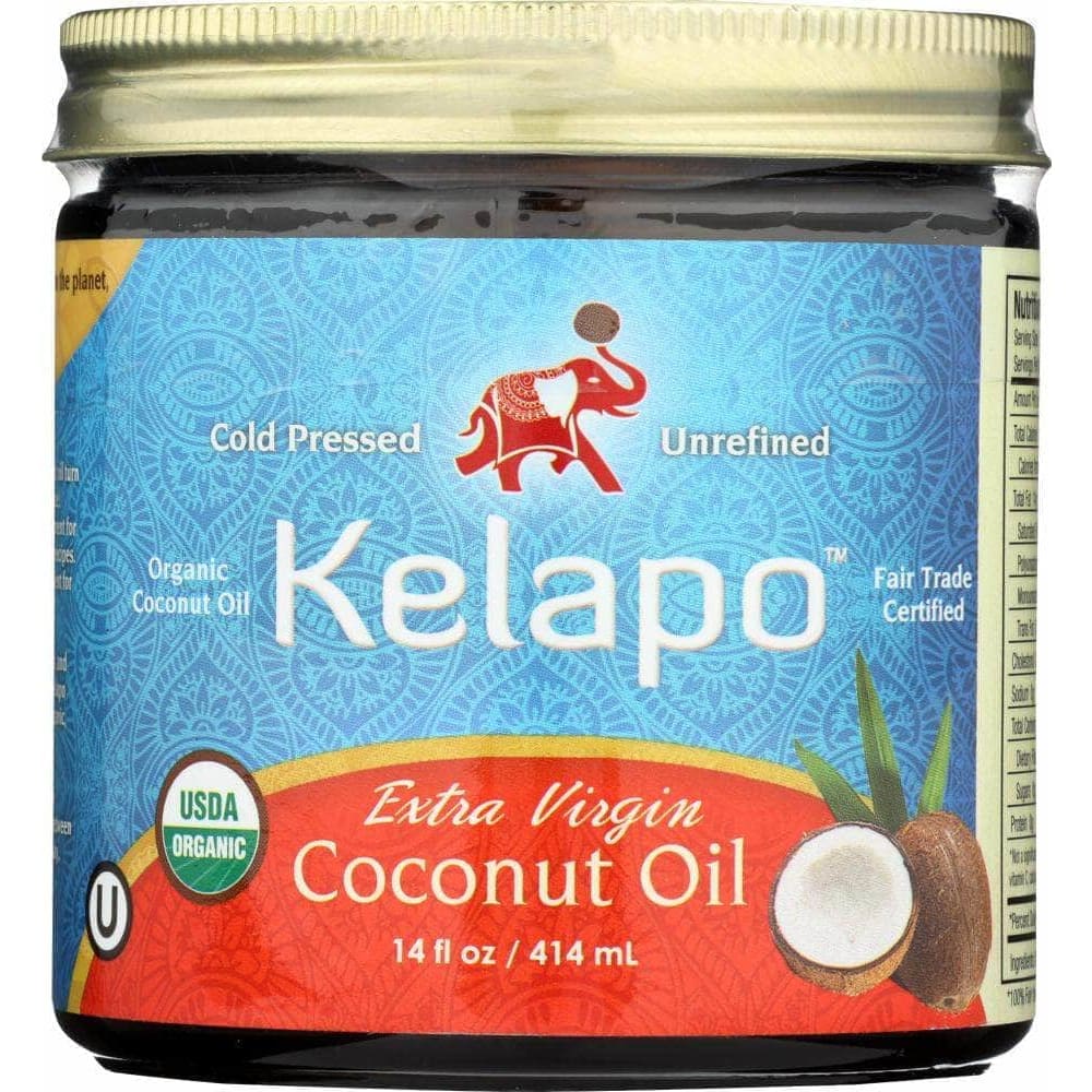 Kelapo Kelapo Organic Extra Virgin Fair Trade Coconut Oil, 14 oz