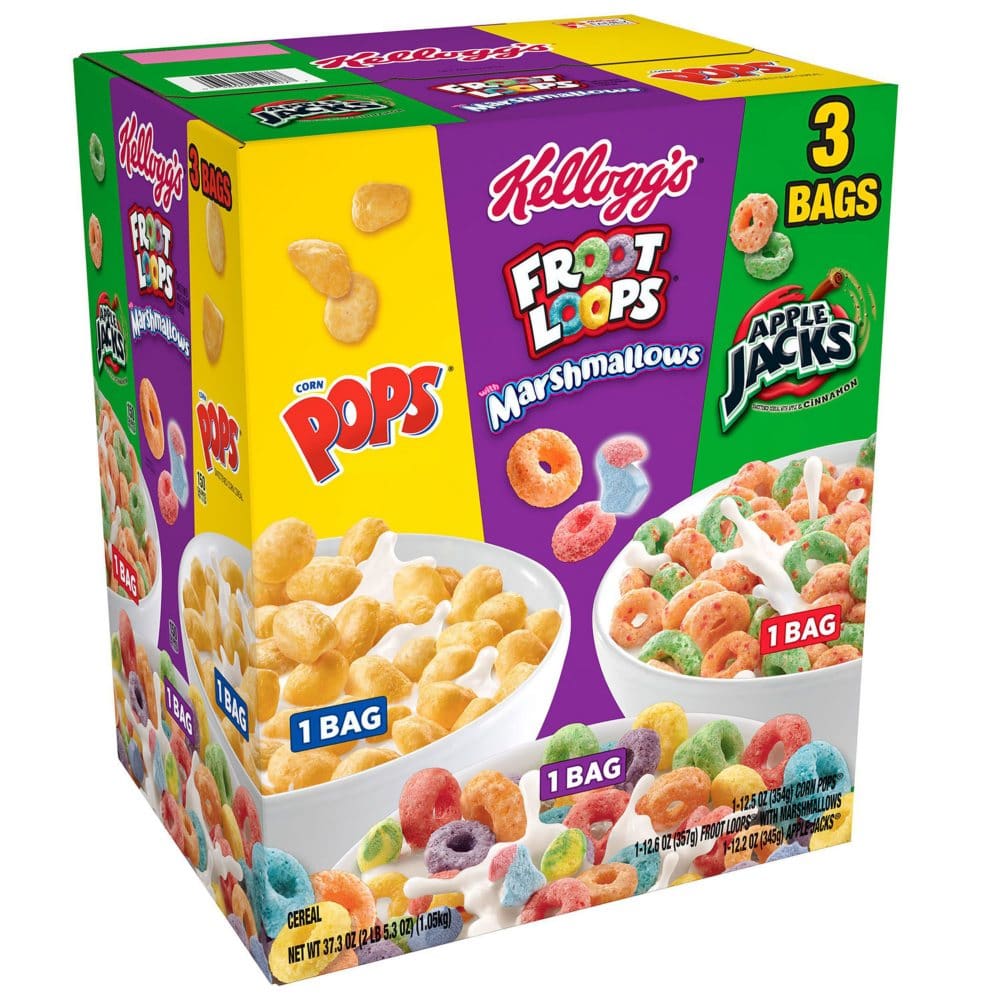 Kellogg’s Kids Variety Pack (37.3 oz.) - Cereal & Breakfast Foods - Kellogg’s Kids