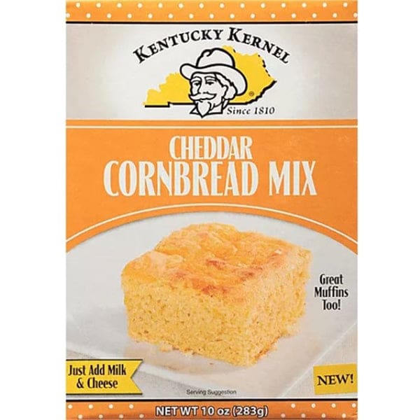 KENTUCKY KERNEL: Cheddar Cornbread Mix 10 oz (Pack of 5) - KENTUCKY KERNEL