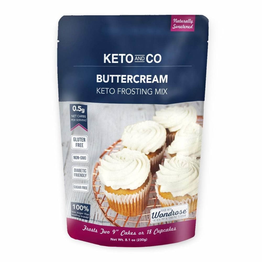 KETO & CO Keto & Co Mix Frosting Buttercream, 8.1 Oz