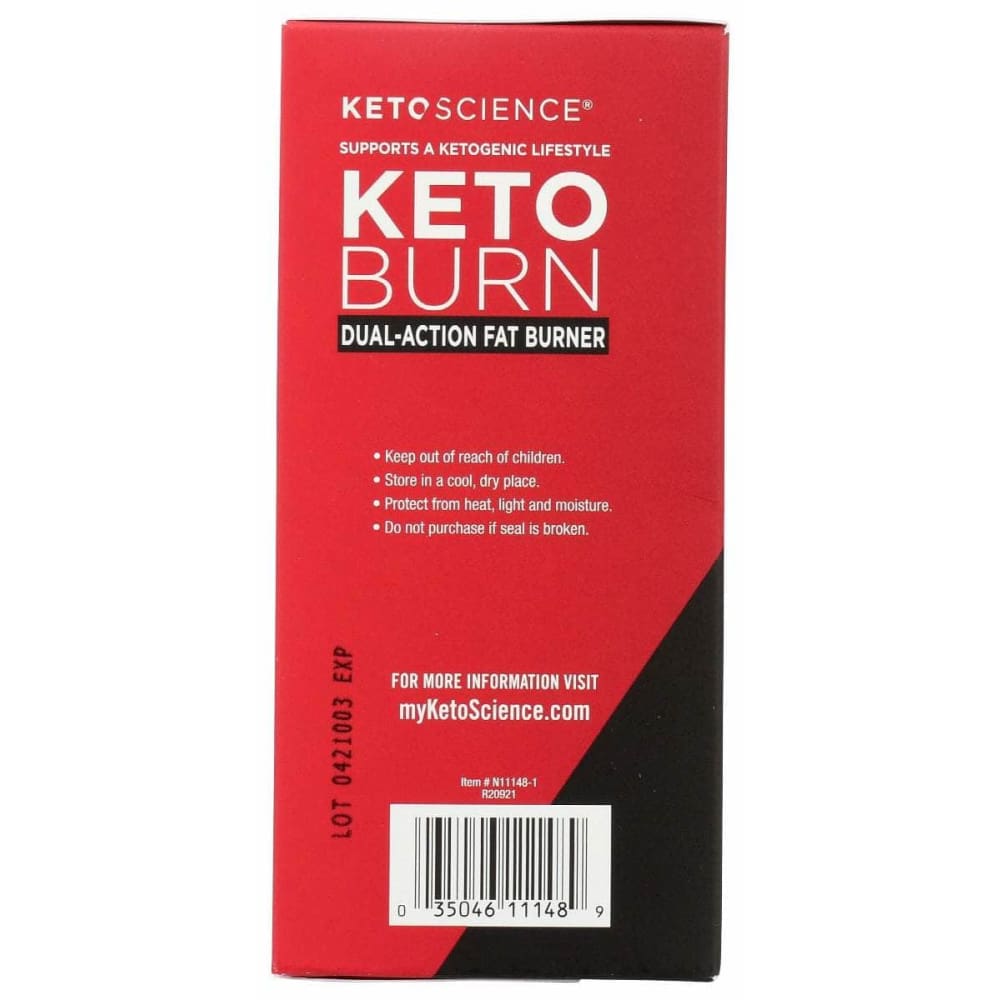 KETO SCIENCE Vitamins & Supplements > Weight Loss Products and Supplements KETO SCIENCE: Keto Burn, 60 cp