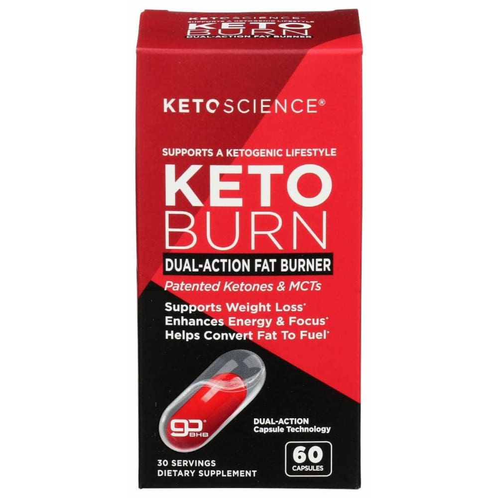 KETO SCIENCE Vitamins & Supplements > Weight Loss Products and Supplements KETO SCIENCE: Keto Burn, 60 cp