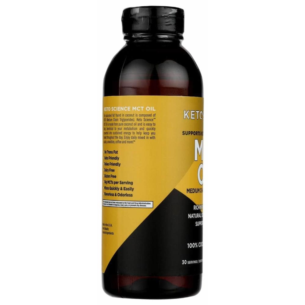 KETO SCIENCE Vitamins & Supplements > Weight Loss Products and Supplements KETO SCIENCE: Mct Oil, 15 fo