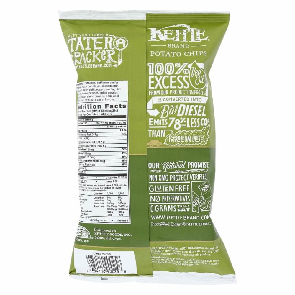 KETTLE FOODS Kettle Foods Chile Verde, 8.5 Oz