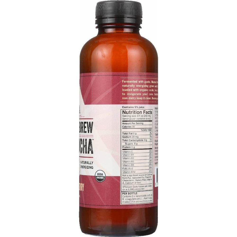 Kevita Kevita Organic Master Brew Kombucha Tart Cherry, 15.2 oz