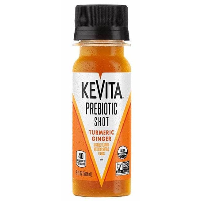 KEVITA Grocery > Refrigerated KEVITA: Prebiotic Shot Turmeric Ginger, 2 oz