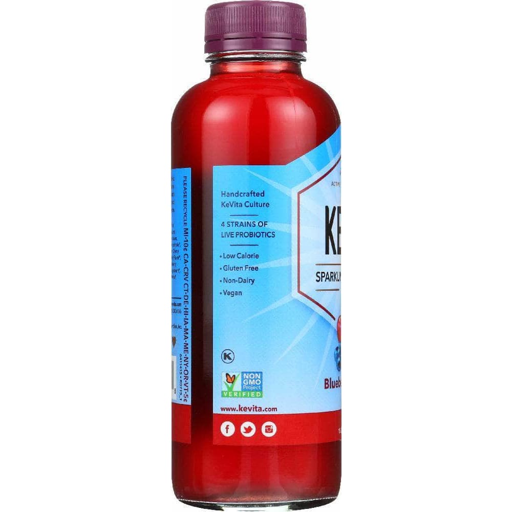 Kevita Kevita Sparkling Probiotic Blueberry Cherry Drink, 15.20 oz