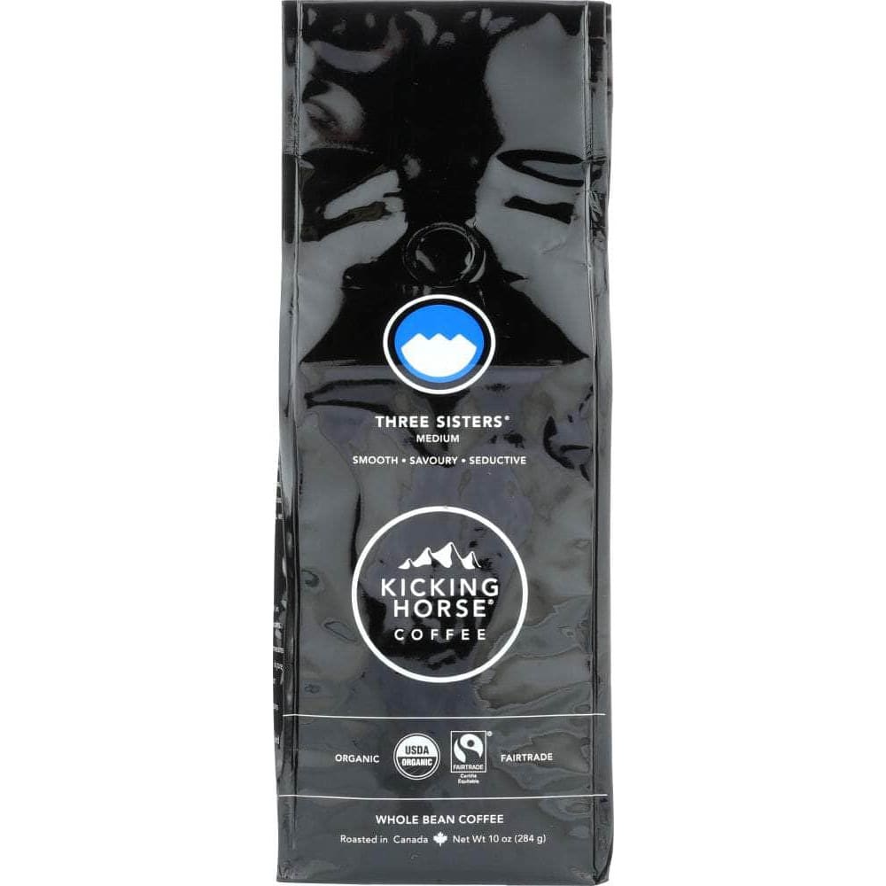 Kicking Horse Coffee Kicking Horse Coffee Three Sisters Medium Roast Whole Bean, 10 oz