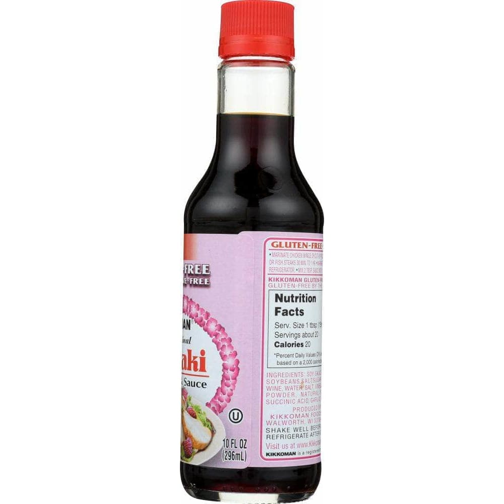 Kikkoman Kikkoman Gluten-Free Teriyaki Marinade & Sauce, 10 oz