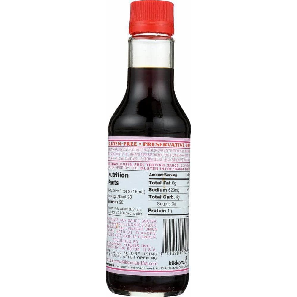 Kikkoman Kikkoman Gluten-Free Teriyaki Marinade & Sauce, 10 oz