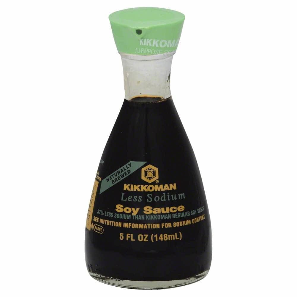 Kikkoman Kikkoman  Less Sodium Soy Sauce in Dispenser, 5 oz