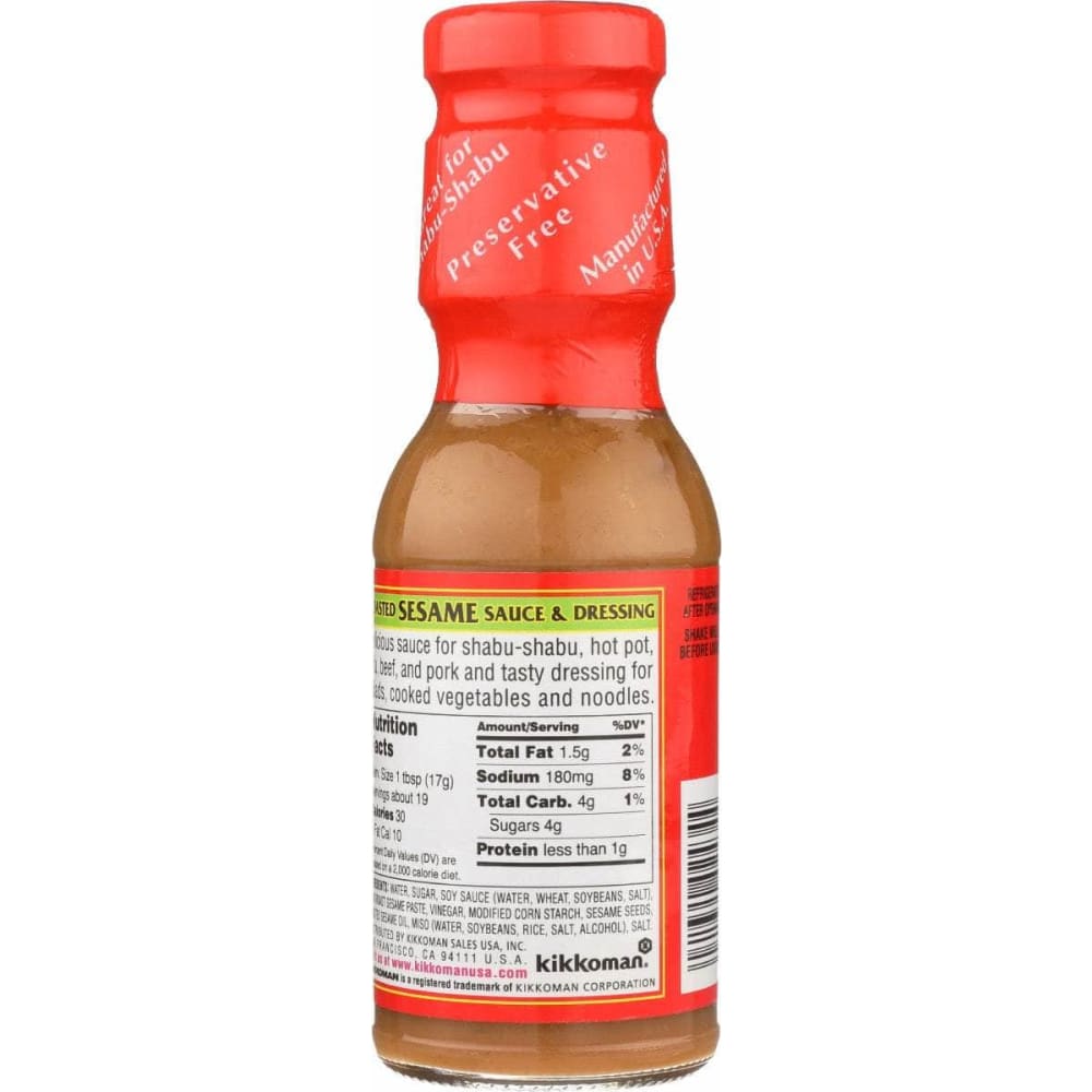 KIKKOMAN Kikkoman Sauce Roasted Sesame, 11.4 Oz