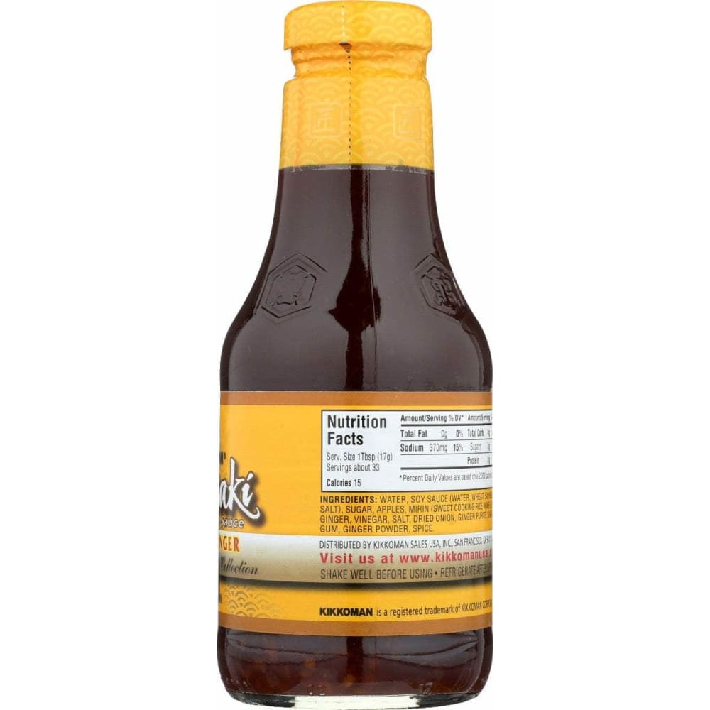 KIKKOMAN Kikkoman Sauce Teriyaki Trpl Gngr, 19.5 Oz