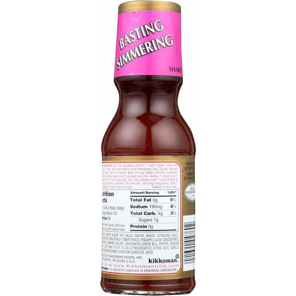 Kikkoman Kikkoman Sweet & Sour Sauce, 11.5 oz