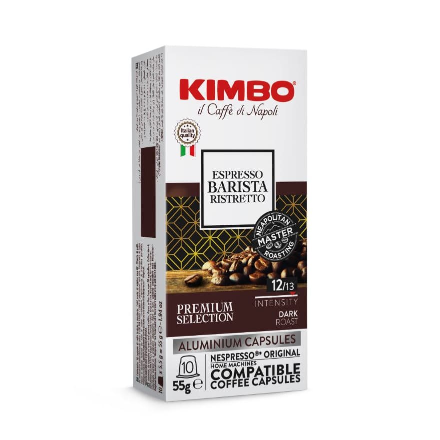 KIMBO: Espresso Barista Ristretto Coffee 1.94 oz (Pack of 4) - Grocery > Beverages > Coffee Tea & Hot Cocoa - KIMBO