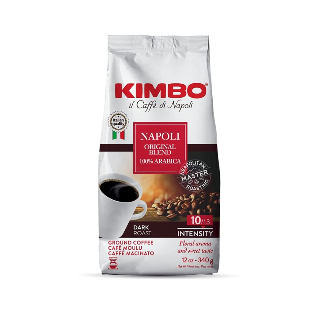 KIMBO: Napoli Arabica Ground Coffee 12 oz (Pack of 3) - Grocery > Beverages > Coffee Tea & Hot Cocoa - KIMBO