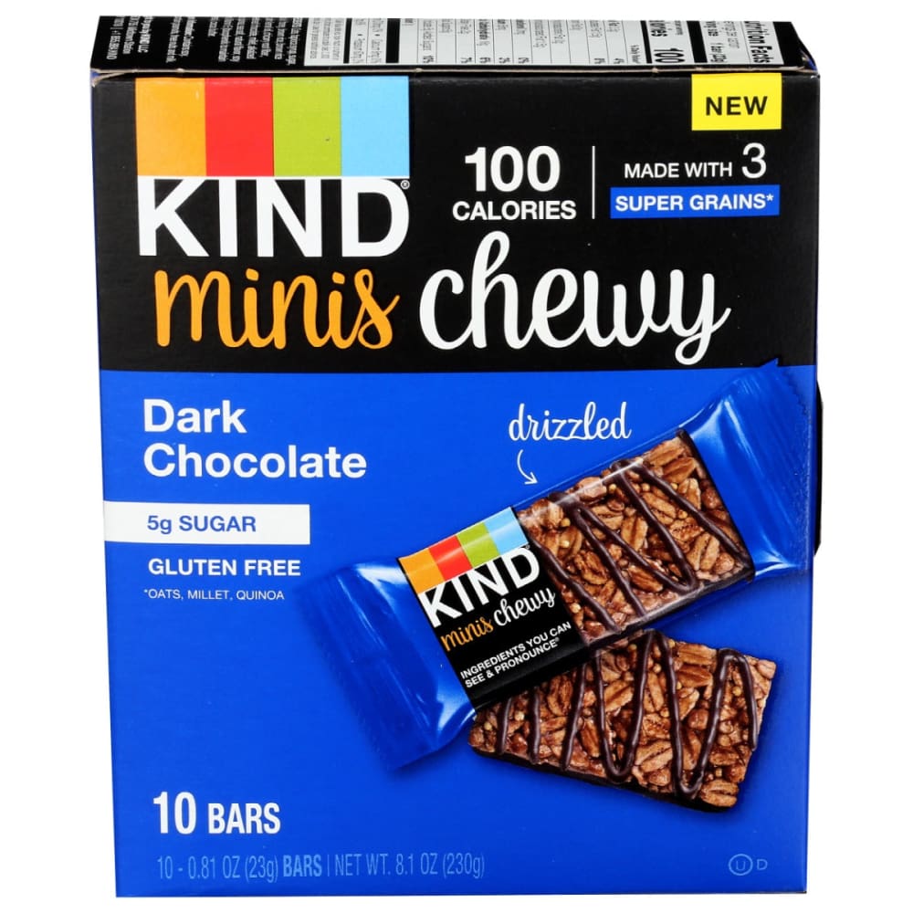 Kind: Bar Mini Dark Chocolate (8.10 OZ) (Pack of 2) - Kind