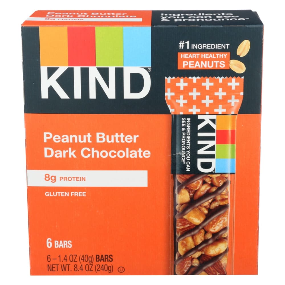 KIND: BAR PNUT BTTR DRK CHOC (8.400 OZ) (Pack of 2) - Nuts > Nuts - KIND