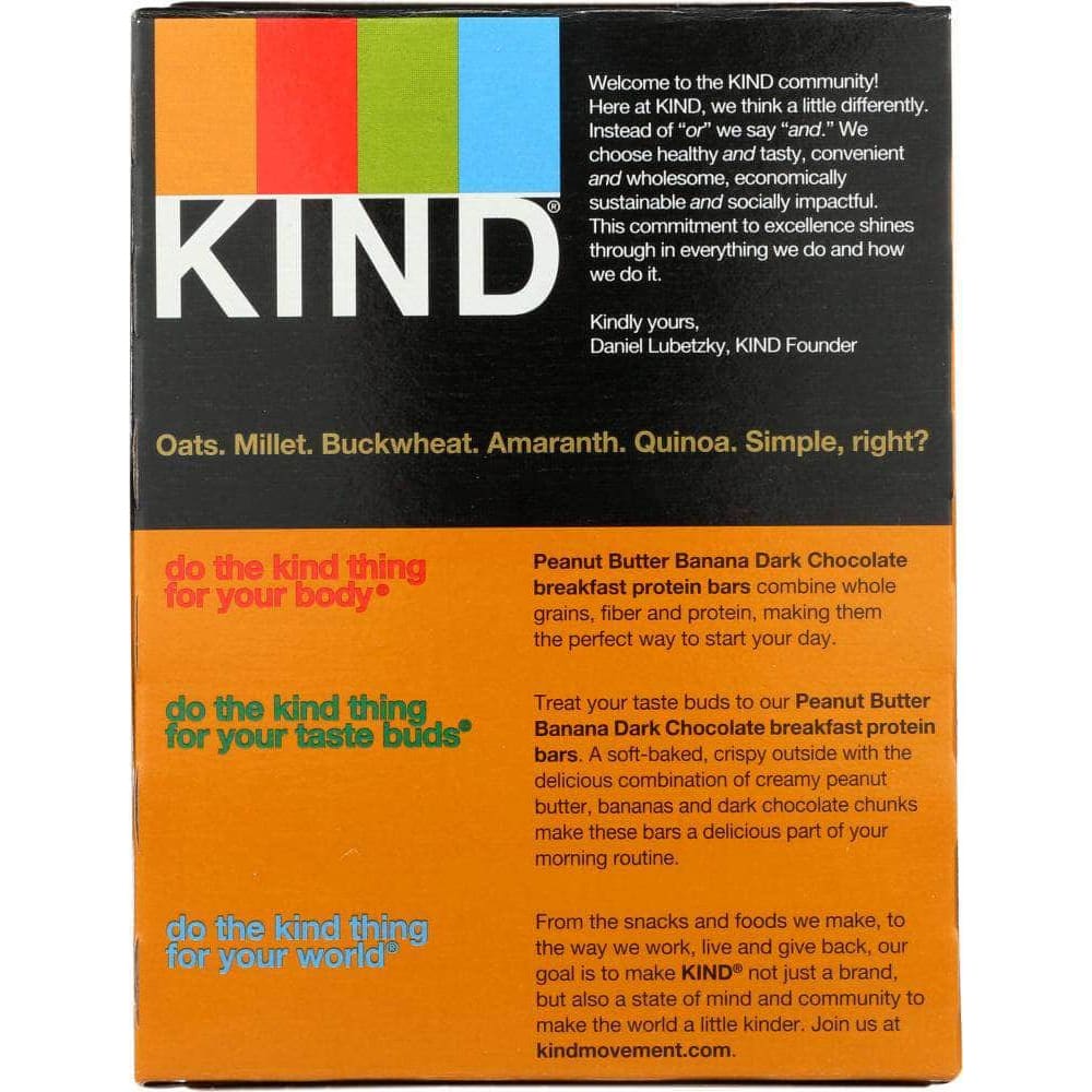 Kind Kind Bar Protein Peanut Banana Chocolate, 7.04 oz