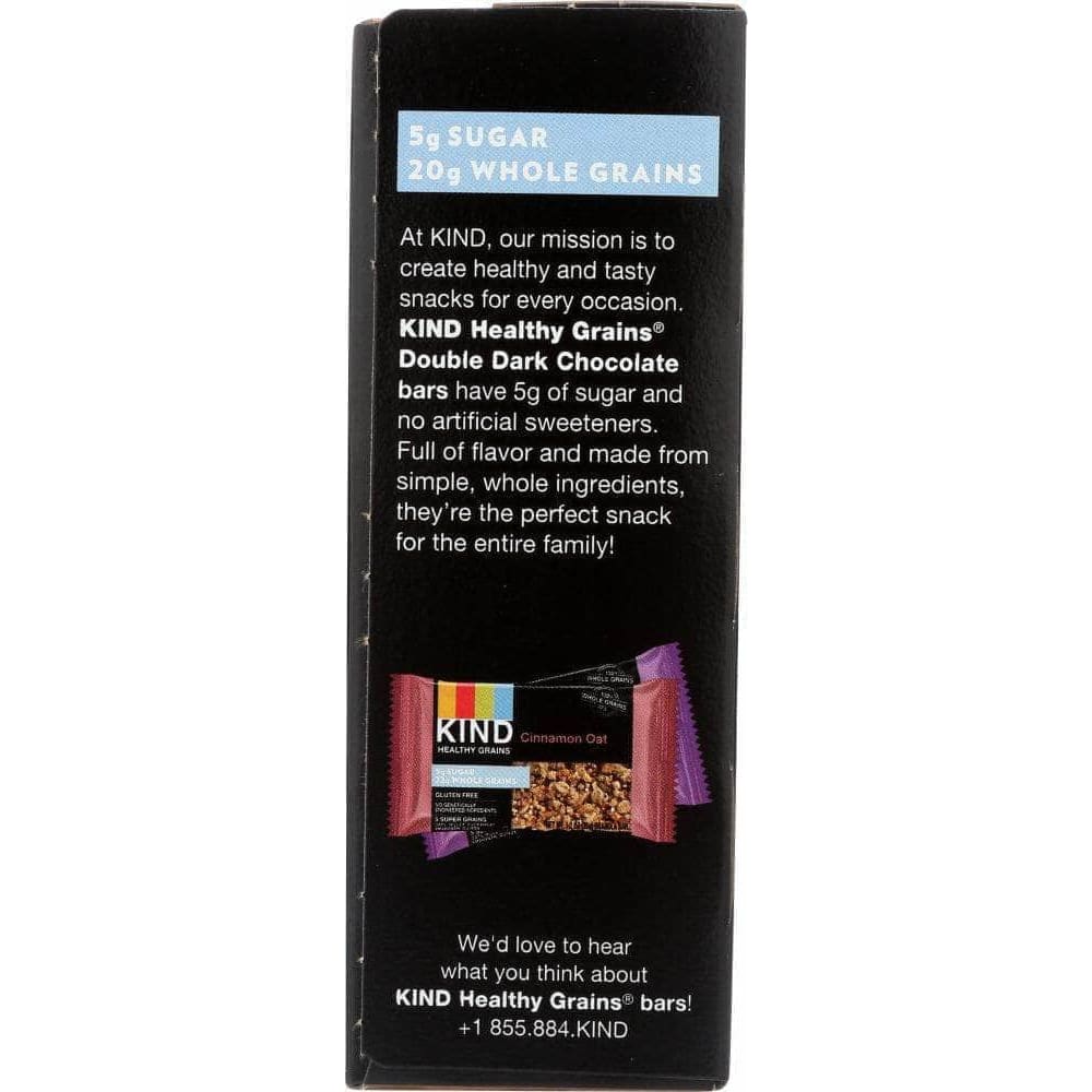 Kind Kind Double Dark Chocolate Healthy Grains Bar, 6.2 oz