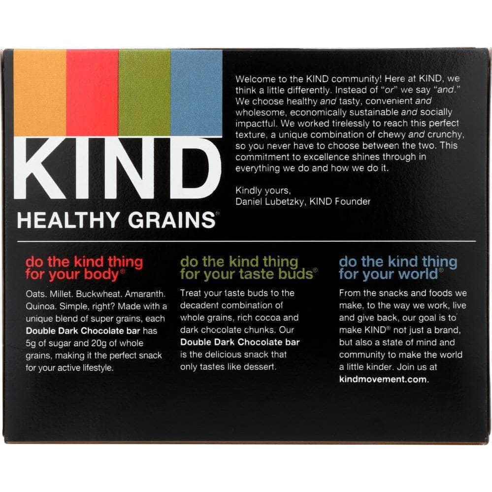 Kind Kind Double Dark Chocolate Healthy Grains Bar, 6.2 oz