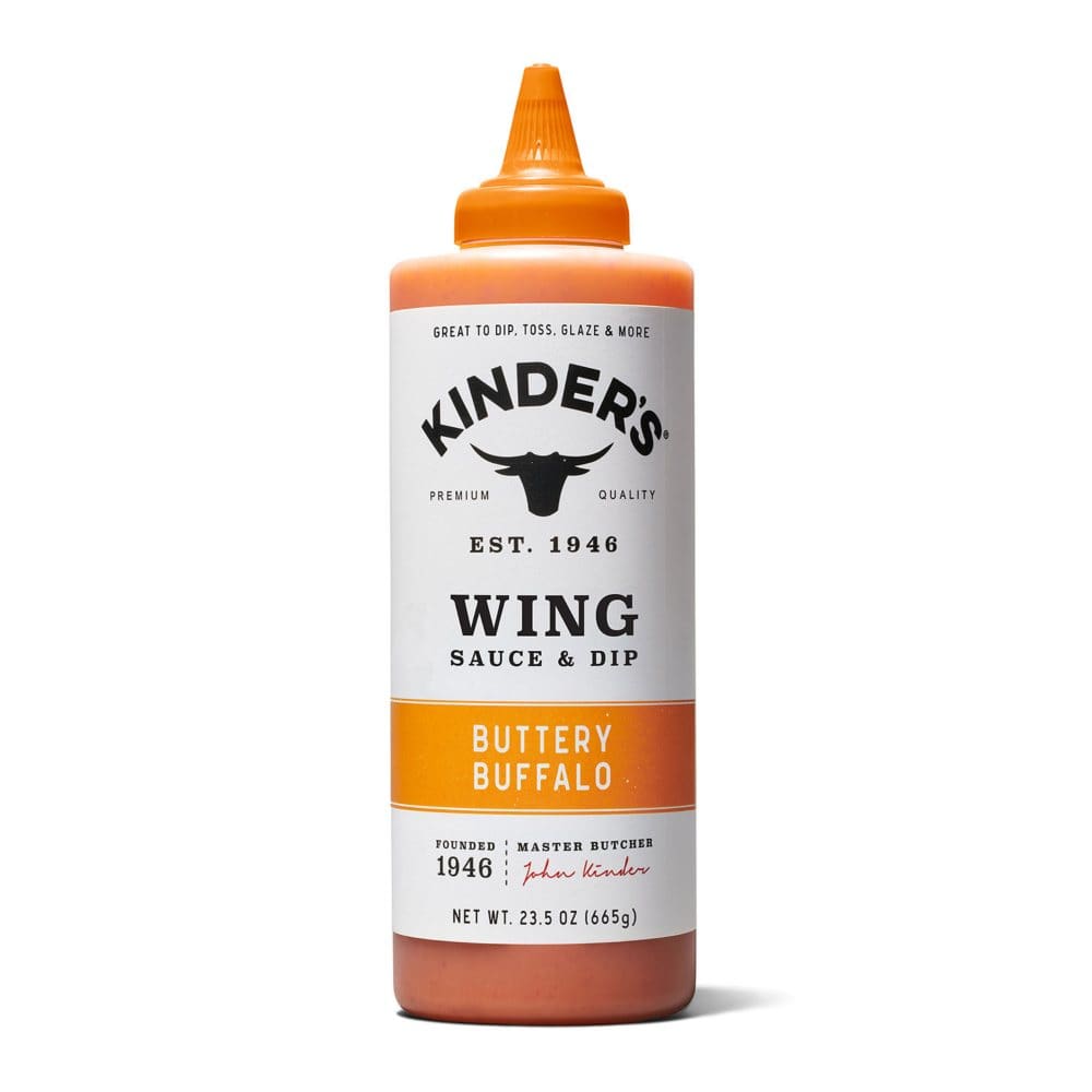 Kinder’s Buttery Buffalo Wing Sauce (23.5 oz.) - Sauces & Marinades - ShelHealth