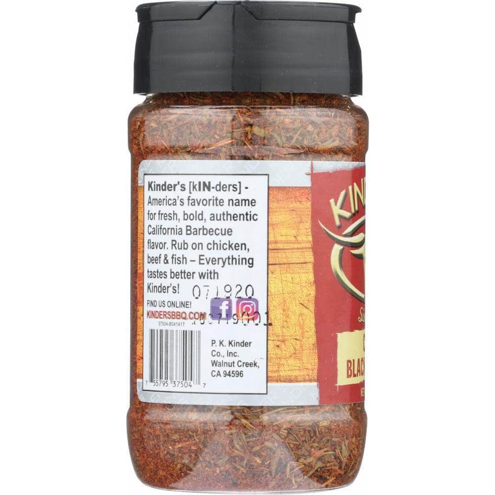 Kinders Kinders Calis Blackened Rub, 4.2 oz