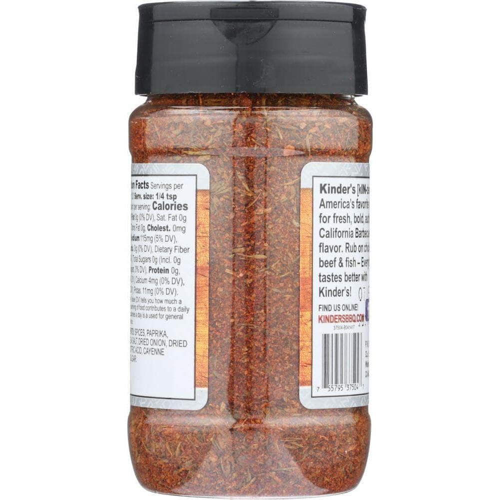 Kinders Kinders Calis Blackened Rub, 4.2 oz