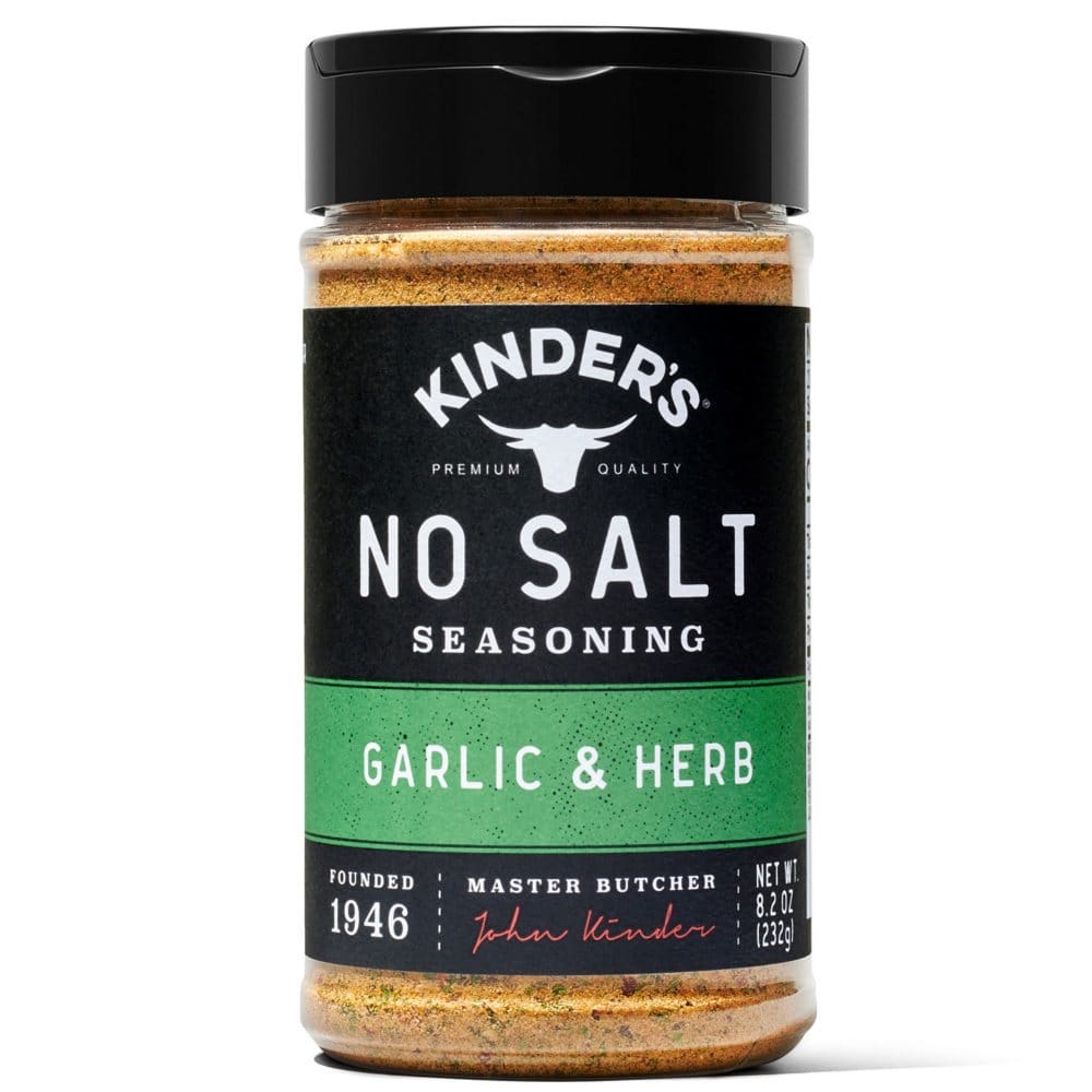 Kinder’s No Salt Garlic and Herb Seasoning (8.2 oz.) - Baking Goods - Kinder’s