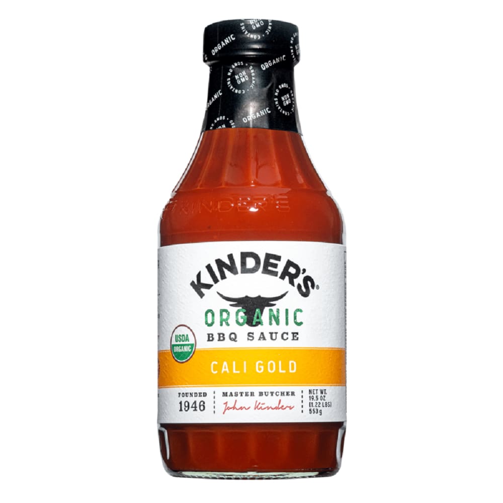 Kinders Kinders Organic California Gold BBQ Sauce, 19.5