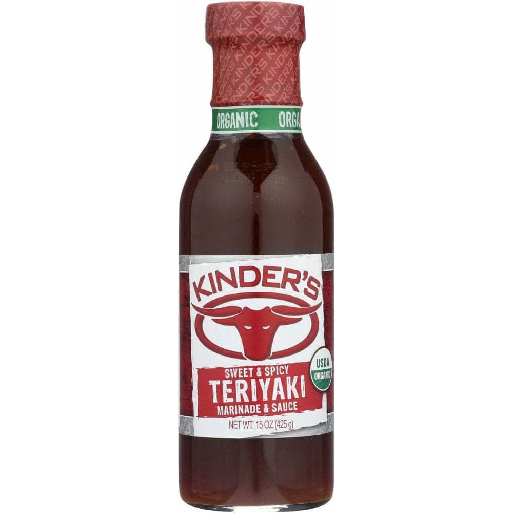 Kinders Kinders Organic Sweet & Spicy Teriyaki Marinade, 15 oz