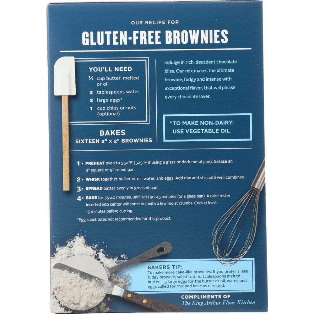 King Arthur Flour King Arthur Flour Gluten Free Brownie Mix, 17 oz