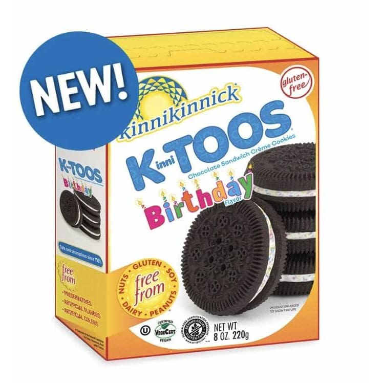 KINNIKINNICK Grocery > Snacks > Cookies > Cookies KINNIKINNICK: Cookies Birthday Sndwch, 8 oz