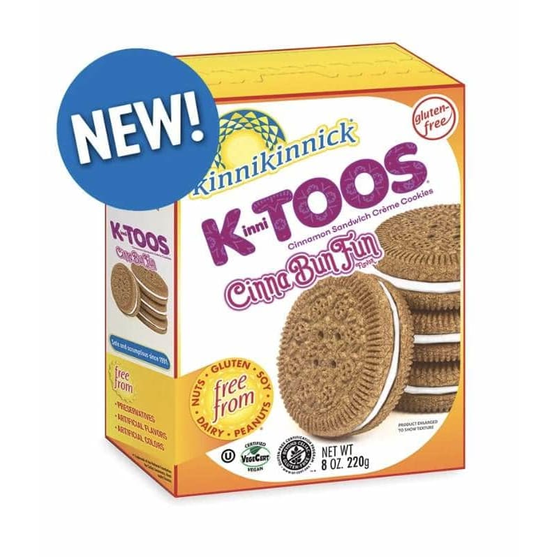 KINNIKINNICK Grocery > Snacks > Cookies > Cookies KINNIKINNICK: Cookies Cnnamn Bn Sndwch, 8 oz