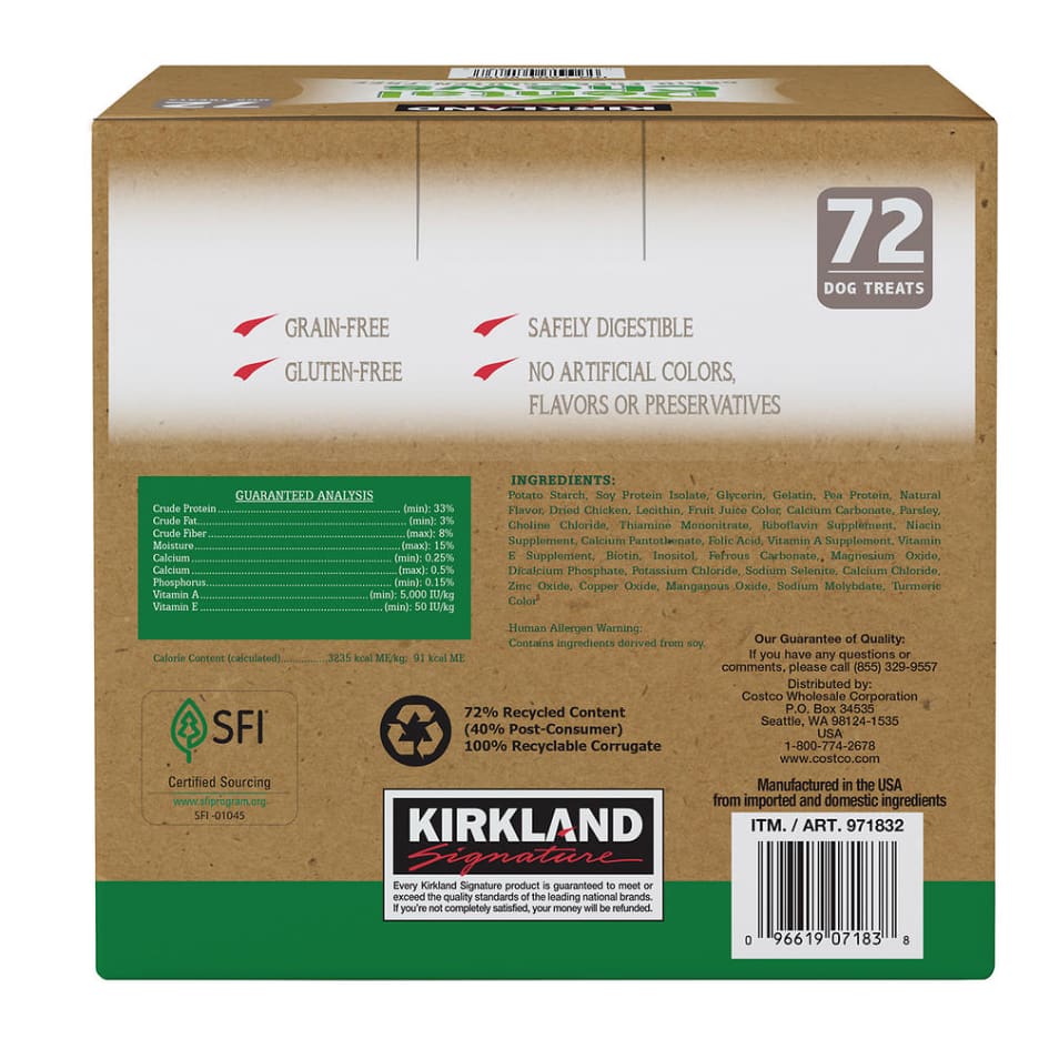 Kirkland Signature Dental Chews 72-count - Kirkland Signature Grocery - Kirkland Signature