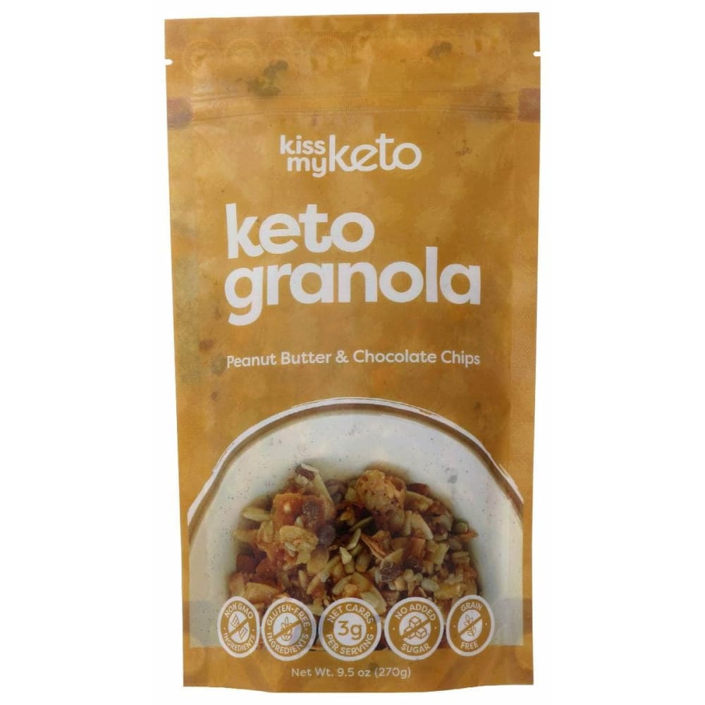 KISS MY KETO Kiss My Keto Granola Pnut Btr Choc Chp, 9.5 Oz