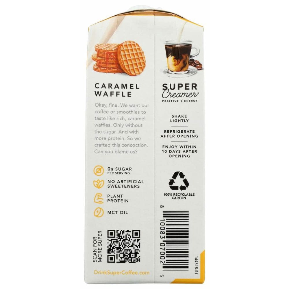 KITU Grocery > Beverages > Drink Mixes KITU: Caramel Waffle Super Creamer, 11.2 oz