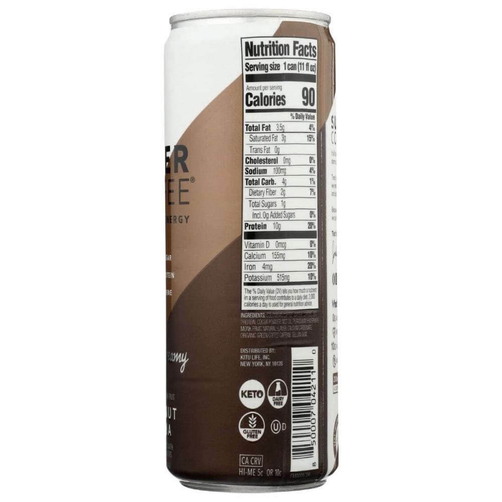 KITU Kitu Coffee Rtd Coconut Mocha, 11 Fo