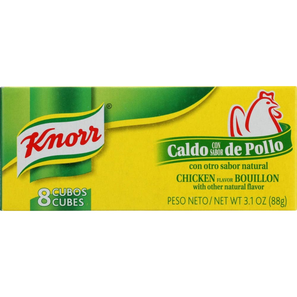 KNORR KNORR Chicken Flavor Bouillon 8 Count Cubes, 3.1 oz