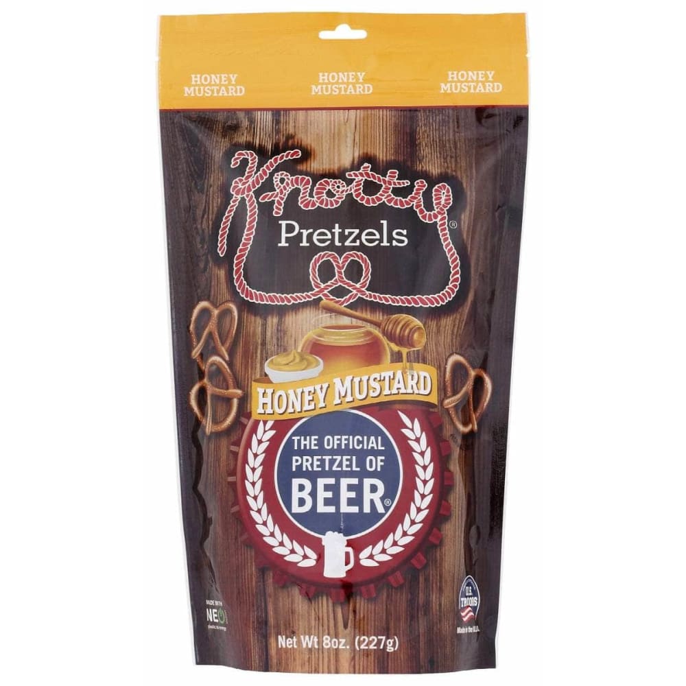 KNOTTY PRETZELS Grocery > Snacks > Chips > Pretzels KNOTTY PRETZELS Honey Mustard Pretzels, 8 oz